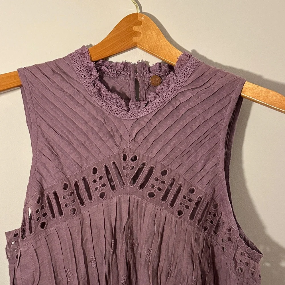 Free People Sleeveless Eloise Blouse - Picture 3 of 12